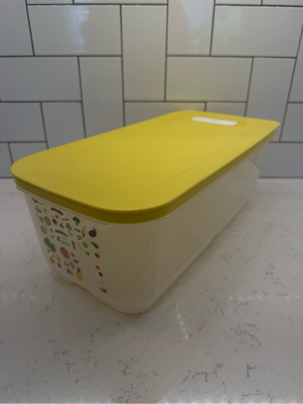 Tupperware medium long fridgesmart produce fruit vegetable storage container